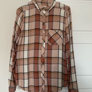 Plaid Button down